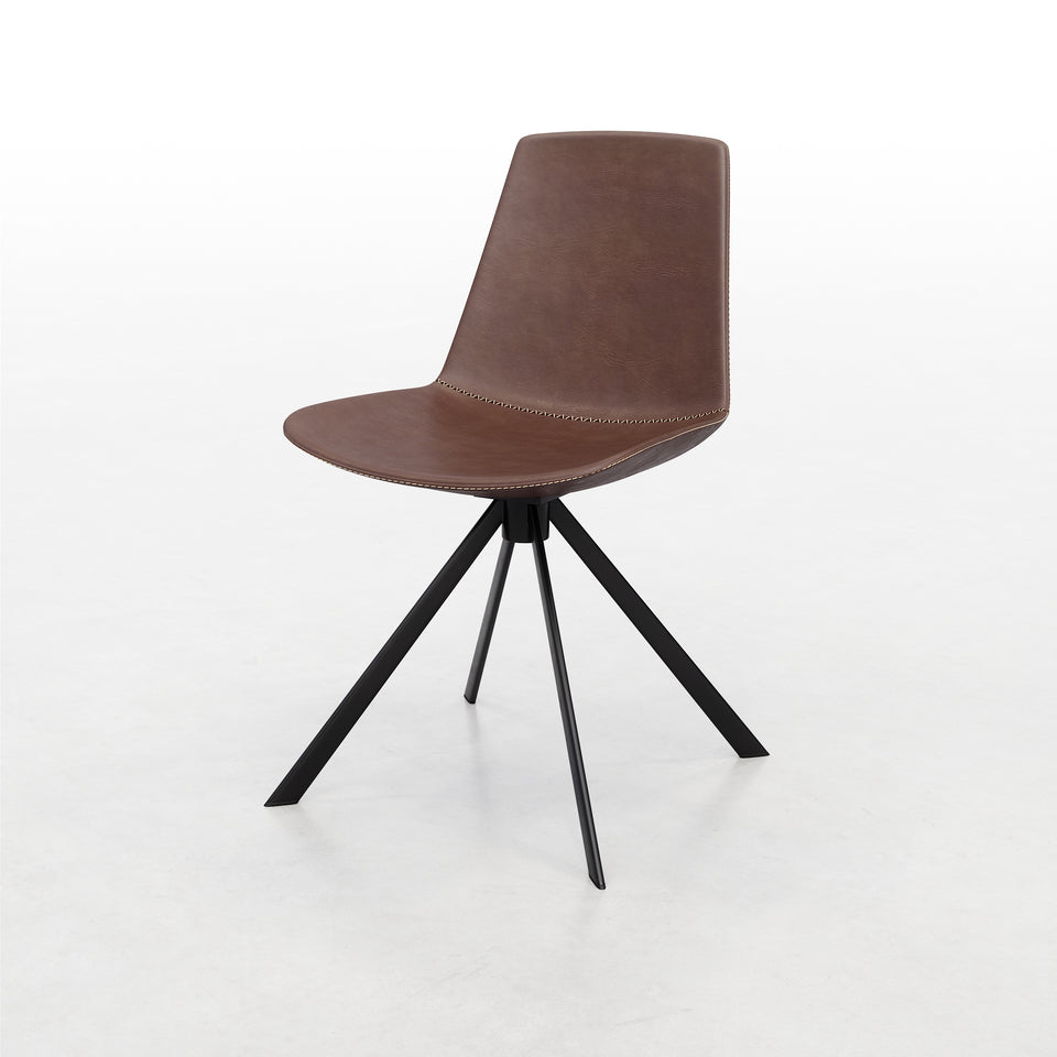 Northbound cafe chair in toffee