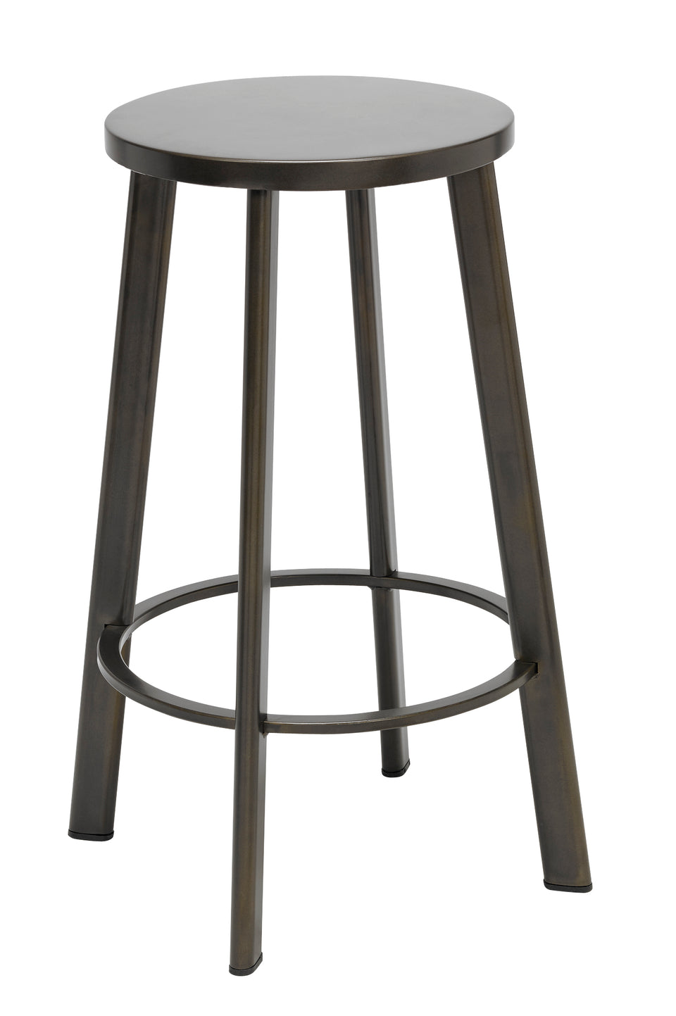 Billie counter height stool with steel seat